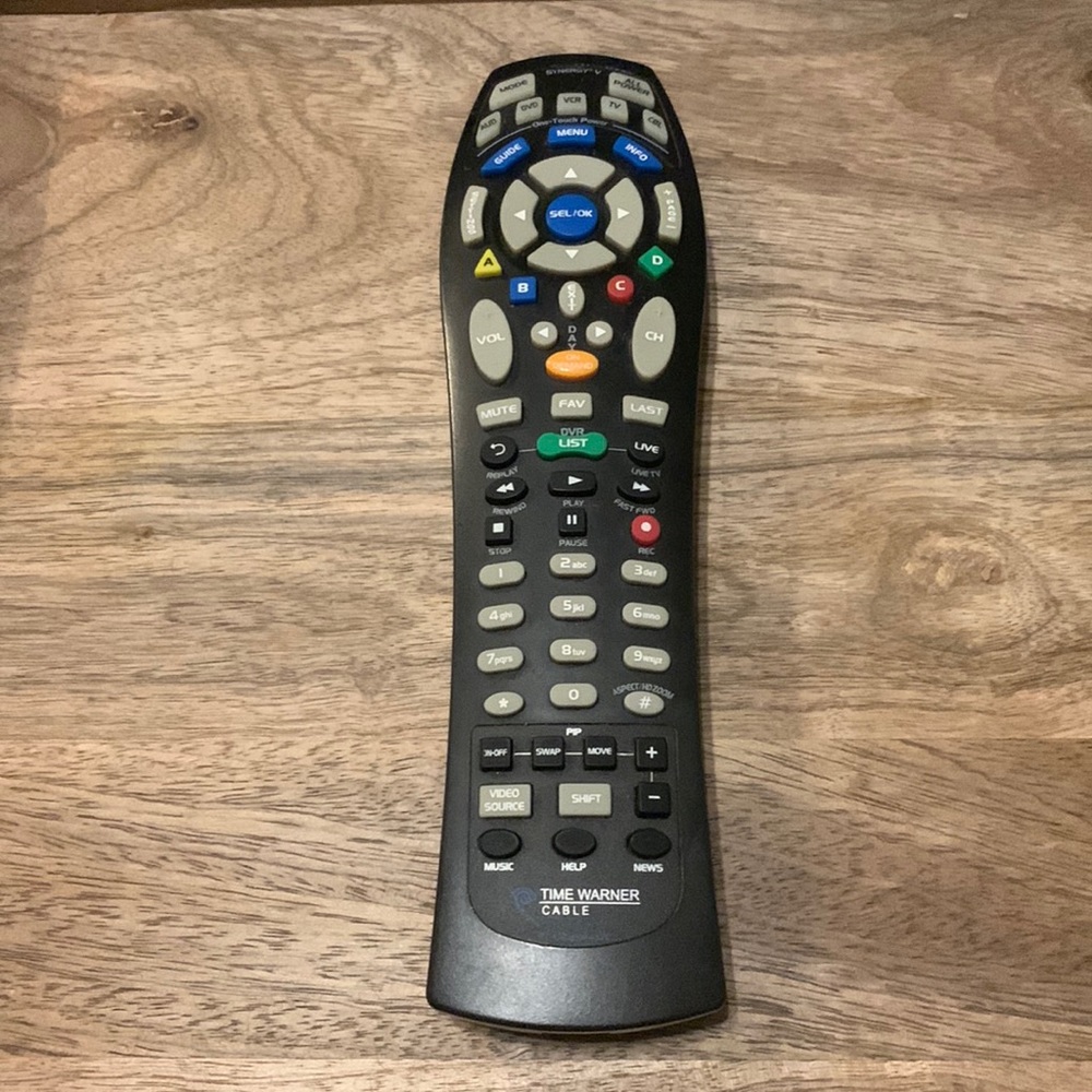 Time Warner Cable TWC RT-U64CP-1.17F Remote Control OEM Genuine Cleaned (Tested)